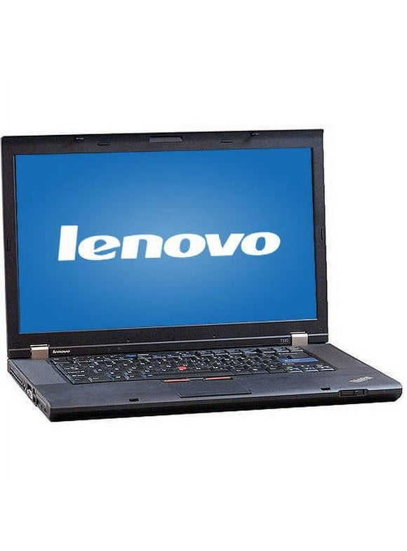 Used Lenovo 15.5" T510 Laptop PC with Intel Core i5 Processor, 4GB Memory, 128GB Solid State Drive and Windows 10 Pro