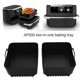 thumbnail image 5 of 2Pcs Air Fryer Silicone Liners for AF500 Air Fryer Non-Stick Air Fryer Basket Accessories Reusable AirFryer Liners, 5 of 5