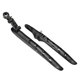 thumbnail image 3 of 2 uds guardabarros De bicicleta Colamx Protector De neumáticos trasero ajustable negro, 3 of 8