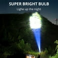 thumbnail image 4 of 5  Flashlight Portable High Lumen Work  USB Rechargeable  with Sidelight 4  Modes Camping Hiking Adventure Home Emergencies Use, 4 of 7
