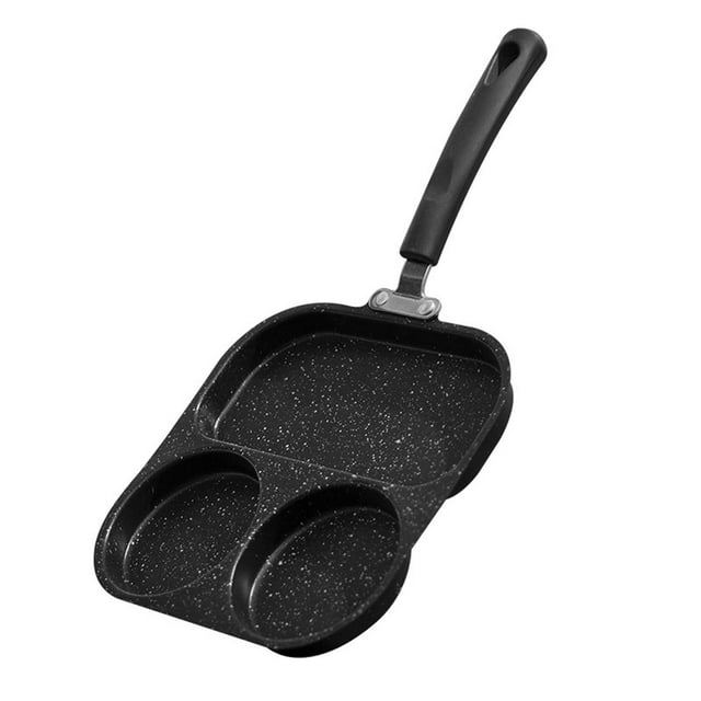 Binwennn Kitchenware Set Plates Egg Pan Breakfast Frying Pan 4 Cup Egg Pans Nonstick Nonstick Omelette Skillet Pancake Pan And Egg Cooker And Grill Pan Suitable For And Induction Cooktops