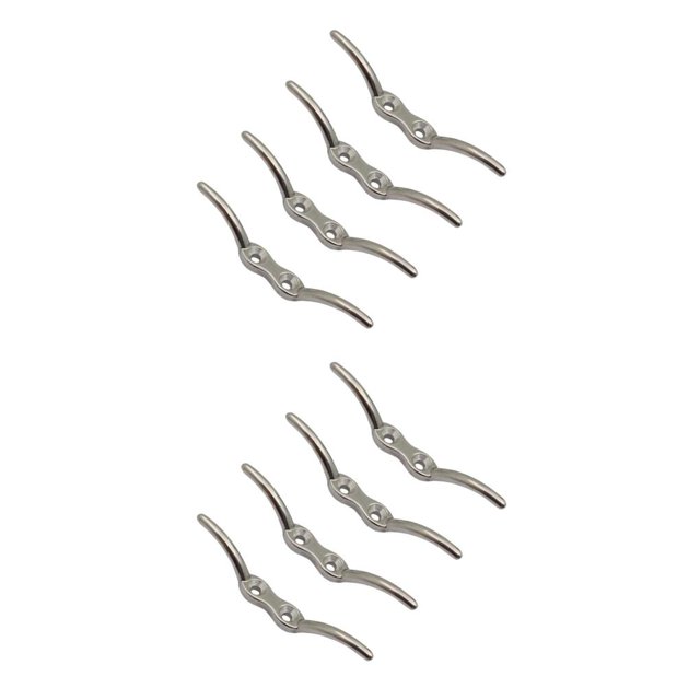 Ganchos para asta de bandera Wosthever 4 Piezas Acero Inoxidable 4 pulgadas