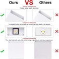 thumbnail image 3 of Luces de pared LED QUANZHOUTIANDI lámpara interior moderna IP65 12W 3000K 2 uds, 3 of 5