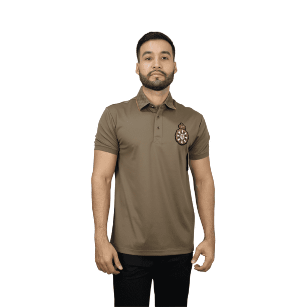 Playera Platini MXP1004 Brown para Hombre 1 Pz