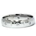 thumbnail image 2 of Pompeii Mens 950 Platinum Diamond Polished Wedding Ring Band (G/H,SI), 2 of 3