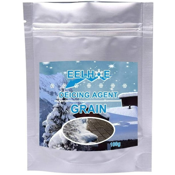 Bmatwk Rock Salt Ice Melter Sodium Chloride (Rock Salt) Melts Ice Down