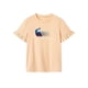 thumbnail image 1 of Camiseta de mujer de verano casual con cuello redondo para el trabajo, vacaciones, mochilero, oficina S, 1 of 7