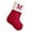 M, variant on JeashCHAT 7 Inches Mini Initial Christmas Stocking, Small Embroidered Letter Red Christmas Stocking for Family Holiday Decorations and Xmas Tree Fireplace Hanging Ornament, Xmas Gifts