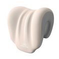 thumbnail image 2 of Almohada cervical para silla de oficina, almohada ergonómica para escritorio, para siestas, suave y lavable, para hombres. Beige, 2 of 9