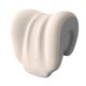 thumbnail image 2 of Almohada cervical para silla de oficina, almohada ergonómica para escritorio, para siestas, suave y lavable, para hombres. Beige, 2 of 9