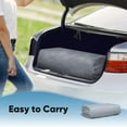 thumbnail image 4 of Quictent Carport Replacement Tarp Canopy Top Cover with Leg Cloth with Bungees Balls, for 10x20 ft Garage Party Tent Shelter - Gray, One Roof Only, 4 of 7