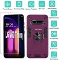 thumbnail image 3 of Funda para teléfono Folmeikat para LG V60 ThinQ 6.8" con anillo giratorio 360°, 3 of 7