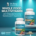 thumbnail image 5 of (2 pack) Dr. Berg Whole Food Multivitamin with Minerals for Men and Women, 60 Capsules, 5 of 9
