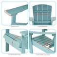 thumbnail image 3 of CHYVARY 1 Peak Adirondack Chair, Fire Pit Outdoor Patio Furniture,Lake Blue, 3 of 6