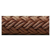Seachoice 1/4 x 6 Braided Fender Line Burgandy Pair 40911