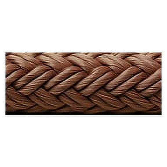 Seachoice 1/4 x 6 Braided Fender Line Burgandy Pair 40911