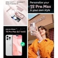 thumbnail image 2 of Funda Meifigno para iPhone 15 Pro Max con protectores de pantalla, 2 of 6
