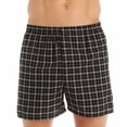 thumbnail image 3 of Fruit of the Loom 590 3 Pack Men's Woven Boxers,Assorted Tartan Plaid,Medium, 3 of 4