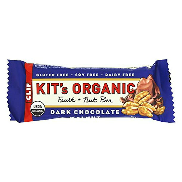 Lichaam Eentonig Prestigieus Clif Kit's Organic Fruit and Nut Bar - Dark Chocolate Walnut - Case of 12 -  1.62 oz Bars - Walmart.com