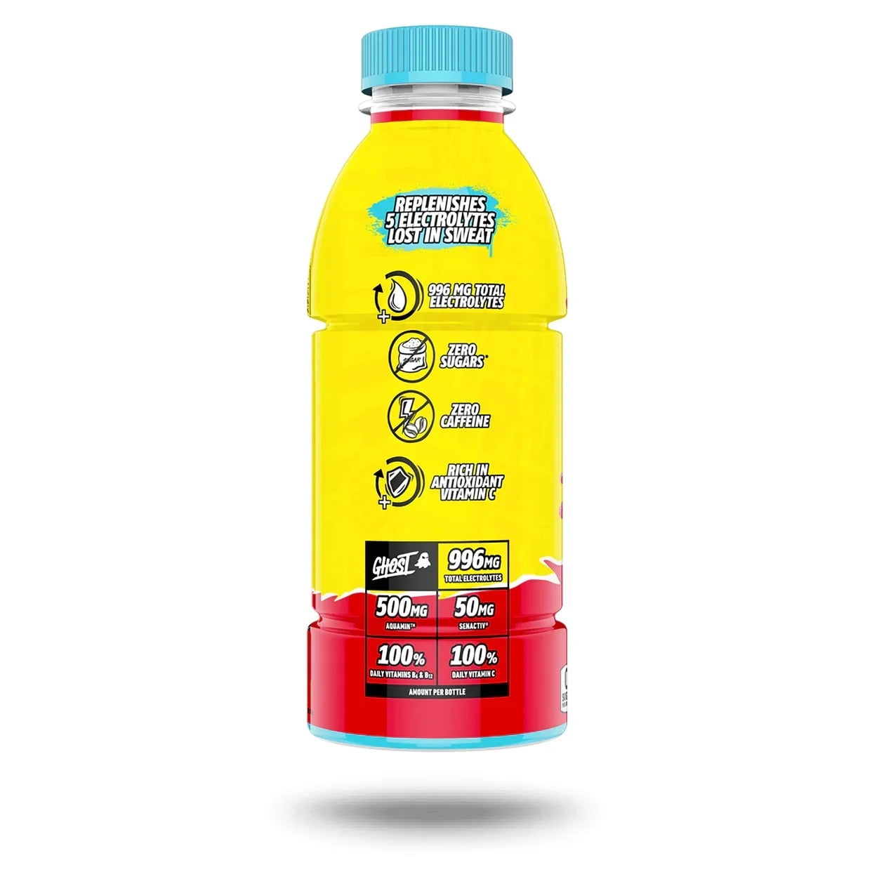 6 pack) GHOST® HYDRATION Zero Sugars Sports Drink, SOUR PATCH KIDS