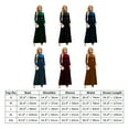 thumbnail image 7 of IBTOM CASTLE Women's Fall Winter Velvet Dress Long Sleeve Round Neck Maxi Dress with Belt Wedding Guest Cocktail Gown Evening Party Dress M Navy Blue, 7 of 7