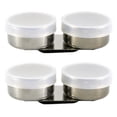 thumbnail image 1 of Miangastore 2pcs Oil Color Mixing Cups Color Mixing Pot Pen Brush Washing Pot with Lids, 1 of 8