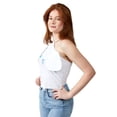 thumbnail image 3 of Cinnamoroll Character Face With 3D Ears Sleeveless Women's White Tube Top Medium, 3 of 7