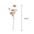 thumbnail image 3 of Fake Flower Maintenance Free Not Withered Realistic Looking No Need to Water Decorative Table Centerpiece Vibrantly Colored 5 Head High Simulation Artificial Flower Home Decor-Blue, 3 of 7