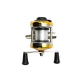 thumbnail image 1 of Ice Fishing Reel, Mini Metal Ice Fishing Reel with Line (Gold) - High Smoothness Fishing Reel for Ice Fishing, Compact & Durable, Mini Fishing Reel, Gold, 1 of 2