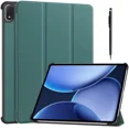 thumbnail image 1 of Case for Oppo Pad 4 Pro / OnePlus Pad 2 Pro / OnePlus Pad 3 13.2 inch 2025, Tri fold Slim Hard Shell Smart Protective Cover with Multi-Angle Stand, Auto Sleep/Wake, Stylus Pen, 1 of 7