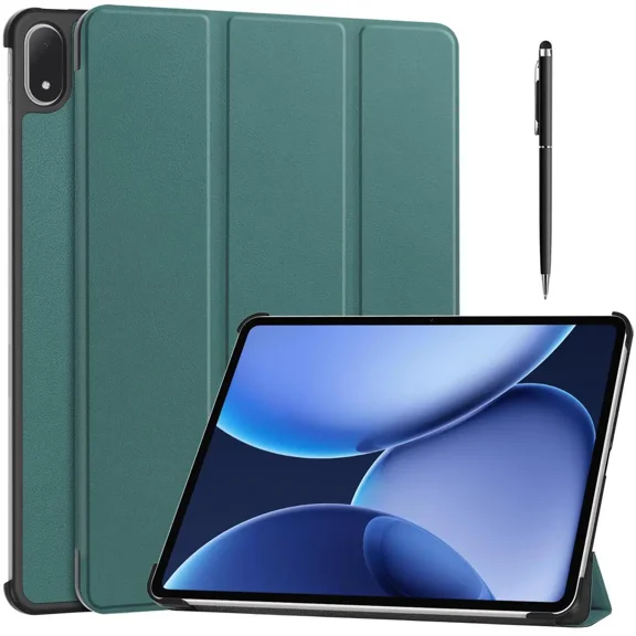 Case for Oppo Pad 4 Pro / OnePlus Pad 2 Pro / OnePlus Pad 3 13.2 inch 2025, Tri fold Slim Hard Shell Smart Protective Cover with Multi-Angle Stand, Auto Sleep/Wake, Stylus Pen