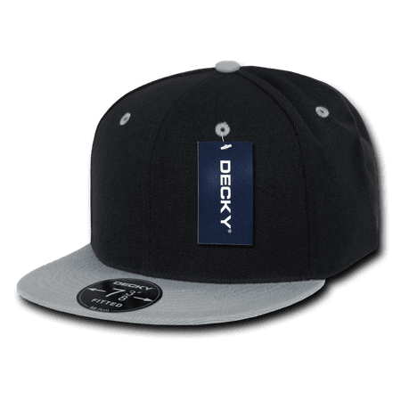 DECKY Retro Fitted Blank Baseball Cap, Style RP1