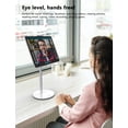 thumbnail image 4 of Support et Support pour Tablette Surface Pro, CPDD Support Réglable en Hauteur, Multi-Angle Réglable, Support en Alliage d'Aluminium pour Écran 4.7 Pieds'- 13 Pieds' iPad Pro, Mini, Air, Surface Pro(Blanc) Blanc, 4 of 6