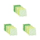 thumbnail image 3 of Paquete de 7 piezas de tela para acolchar Naiovety cuadrada con estampado Floral Verde Type1 NO1, 3 of 6