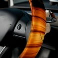 thumbnail image 5 of Thanksgiving Pumpkin Car Wheel Cover: 14.5 Inch Printing PVC Leather Auto Accessories Steering Wheel Covers, 5 of 6