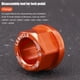 thumbnail image 2 of Accesorios para bicicletas Perno de bloqueo de herramienta de extracción de husillo de eje de Pedal de bicicleta de carretera MTB (naranja) Hugtrwg Para estrenar, 2 of 7