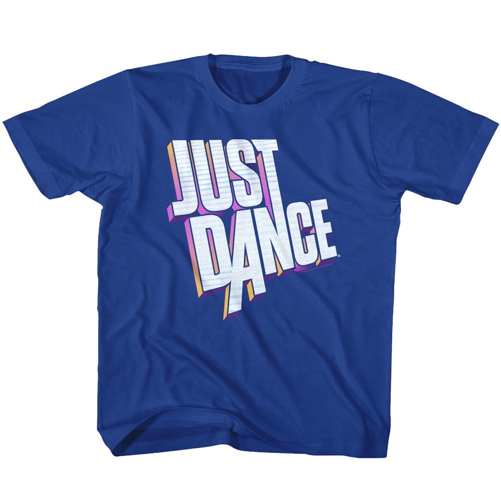 Just Dance Rhythm Game Series 3 Dimensional Block Logo Toddler T-Shirt ...
