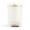 Cream, variant on 50 Liter / 13 Gallon Semi-Round Kitchen Step Trash Can with Secure Slide Lock, Grey Plastic