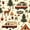 Multicolor 6, variant on Catabedysis Cartoon Camping Quilt Full,Wildlife Camper Print Full Bedspread Sets For Boys,Multicolor,3Pcs