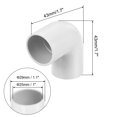 thumbnail image 2 of Unique Bargains PVC Conduit Coupler 90 Degree Elbow Fittings 25mm Change Direction Hose Electrical Conduit Pack of 10, 2 of 5