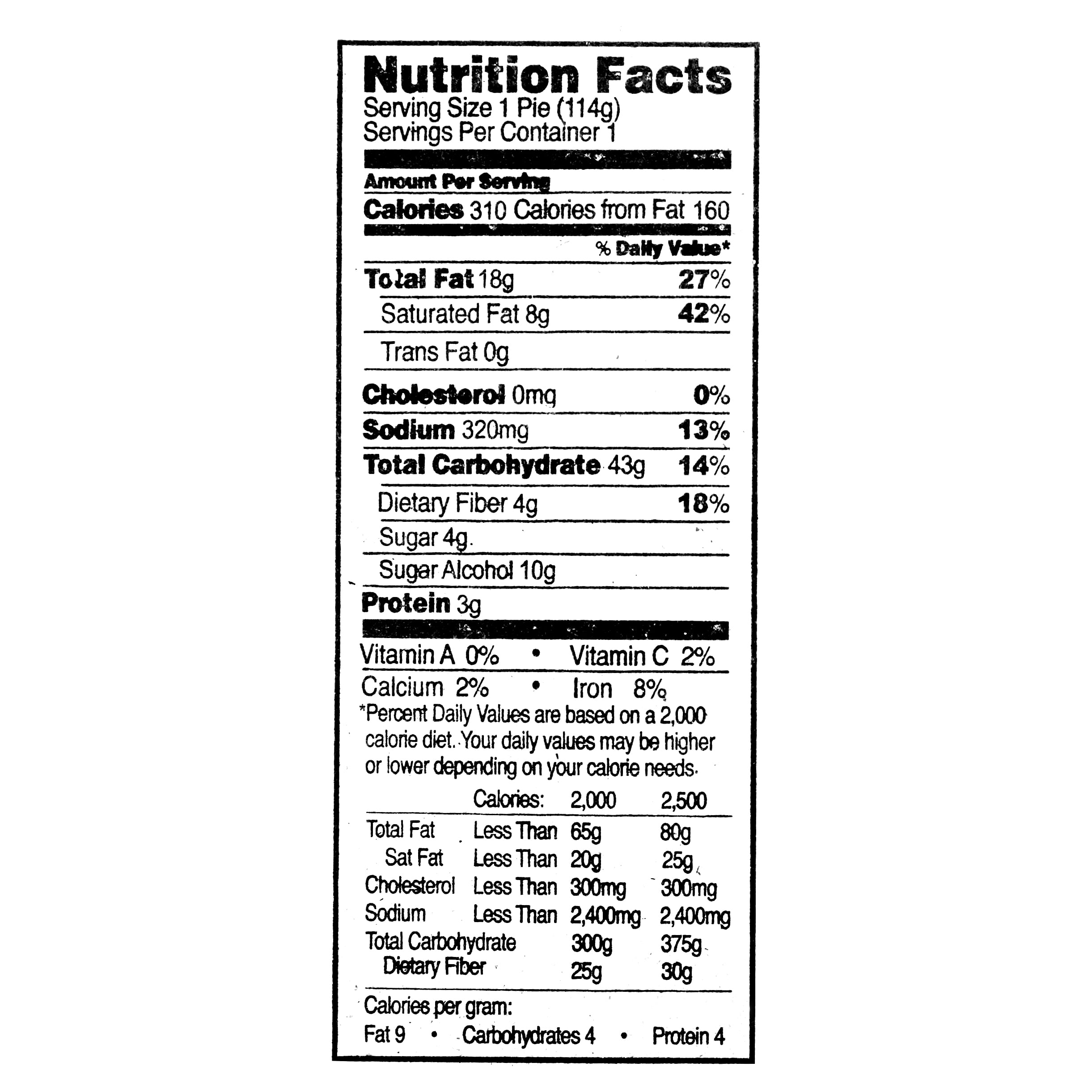 Freshness Guaranteed Mini Apple Pie, 4 oz
