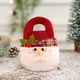thumbnail image 5 of Puntoco Bolsa de regalo de Navidad con asa Bolsa de dulces para suministros de fiesta de Navidad Muñeco de nieve súper lindo Papá Noel para decoración Regalo trasero, 5 of 6