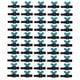 thumbnail image 1 of 50 Pack 16x3/4 Inch Plastic Gate Valves with Male Thread for Gardening and Irrigation Supplies, 1 of 5