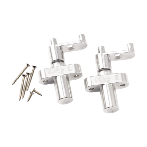 2x bisagras de tocador, bisagras de Cierre Suave, bisagra de puerta de gabinete resistente al desgaste, herrajes para muebles, bisagras de ocultación Par de torsión de 60 kg