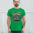 thumbnail image 4 of Still Plays With Cars Ford Falcon T-shirt 60-70s Classic Muscle Car Men's Tee, 4 of 7