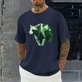 thumbnail image 6 of CYiJun George Graphic T Shirt for Men Summer Crew Neck Short Sleeve Casual Tees, 6 of 6