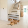 thumbnail image 4 of Portable Mesh Pet Gate – 110x72cm Dog & Cat Safety Gate for Stairs, Doorways, Kitchens, Hallways, Indoor Outdoor Use, 4 of 10