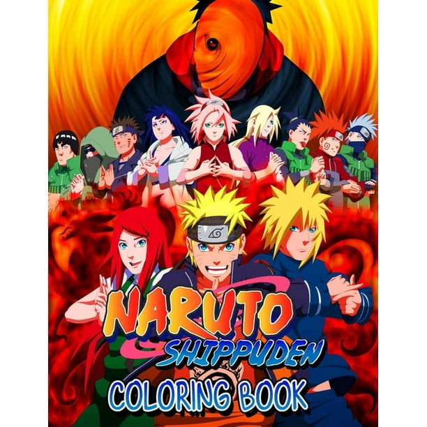 Naruto Coloring Book : Coloring Book With Unofficial High Quality Naruto Manga Images Ultimate Color Wonder Naruto Manga Coloring Book, Wonderful Gift ...