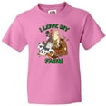 thumbnail image 3 of Inktastic I Love My Farm with Happy Farm Animals Youth T-Shirt, 3 of 5