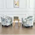 thumbnail image 3 of Club Chair Slipcovers Stretch Armchair Sofa Slipcover Washable Removable Floral Tub Sofa Couch Cover, 3 of 9
